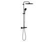 Grohe Vitalio Comfort - Sprchový set s termostatem, 25x25 cm, 2 proudy, matná černá 266962431