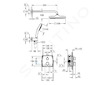 Grohe Vitalio Comfort - Sprchový set s termostatem pod omítku, 25x25 cm, 2 proudy, chrom 34882000