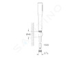 Grohe Vitalio Get Stick - Set sprchové hlavice, držáku a hadice, chrom 27459000