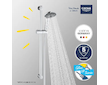 Grohe Vitalio Joy - Set sprchové hlavice, tyče a hadice, chrom 27322000
