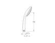 Grohe Vitalio Joy - Sprchová hlavice 110, 2 proudy, chrom 27317000
