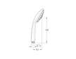Grohe Vitalio Joy - Sprchová hlavice 110, 3 proudy, chrom 27319000