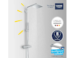 Grohe Vitalio Joy - Sprchový set 230 s termostatem, 1 proud, chrom 26365000