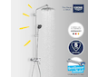 Grohe Vitalio Joy - Sprchový set 260 s nástěnnou baterií, 3 proudy, chrom 27684001