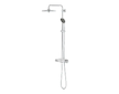 Grohe Vitalio Joy - Sprchový set 260 s termostatem na zeď a poličkou, chrom 26403002