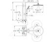 Grohe Vitalio Joy - Sprchový set 310 s termostatem na zeď, 3 proudy, chrom 26400001