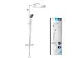 Grohe Vitalio Joy - Sprchový set 310 s termostatem na zeď, 3 proudy, chrom 26400001