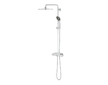 Grohe Vitalio Joy - Sprchový set 310 s termostatem na zeď a poličkou, 3 proudy, chrom 26401001