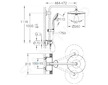 Grohe Vitalio Joy - Sprchový set s termostatem, průměr 26 cm, 3 proudy, phantom black 26403KF2