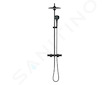 Grohe Vitalio Joy - Sprchový set s termostatem, průměr 26 cm, 3 proudy, phantom black 26403KF2