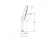Grohe Vitalio SmartActive - Sprchová hlavice 150, 3 proudy, chrom 26597000