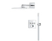Grohe Vitalio SmartActive - Sprchový set s termostatem pod omítku, 31x31 cm, 2 proudy, chrom 34875000