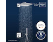 Grohe Vitalio SmartActive - Sprchový set s termostatem pod omítku, 31x31 cm, 2 proudy, chrom 34875000
