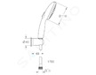 Grohe Vitalio Start - Set sprchové hlavice, držáku a hadice, 2 proudy, chrom 27950001