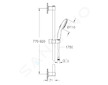 Grohe Vitalio Start - Set sprchové hlavice, tyče a hadice, 3 proudy, chrom 26956001