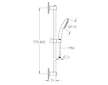 Grohe Vitalio Start - Set sprchové hlavice, tyče a hadice, chrom 26953001