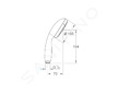 Grohe Vitalio Start - Sprchová hlavice 100, 2 proudy, 5,7 l/min, chrom 27946000