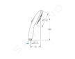 Grohe Vitalio Start - Sprchová hlavice, 2 proudy, chrom 2794610E