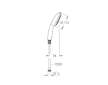 Grohe Vitalio Start - Sprchová hlavice s hadicí 150 cm, chrom 26720001