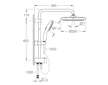 Grohe Vitalio Start - Sprchový set bez baterie, průměr 25 cm, 2 proudy, chrom 26680001