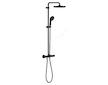 Grohe Vitalio Start - Sprchový set s termostatem, průměr 25 cm, 2 proudy, matná černá 266772431