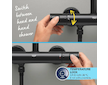 Grohe Vitalio Start - Sprchový set s termostatem, průměr 25 cm, 2 proudy, matná černá 266772431
