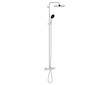 Grohe Vitalio Start - Sprchový set s vanovým termostatem, průměr 25 cm, 2 proudy, chrom 26988001