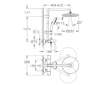 Grohe Vitalio Start - Sprchový set s vanovým termostatem, průměr 25 cm, 2 proudy, chrom 26988001