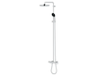 Grohe Vitalio Start - Sprchový set s vanovým termostatem, průměr 25 cm, 2 proudy, chrom 26988001