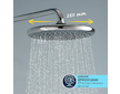 Grohe Vitalio Start - Sprchový set s vanovým termostatem, průměr 25 cm, 2 proudy, chrom 26988001