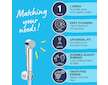 Grohe Vitalio Trigger Spray - Bidetová sprška s držákem a hadicí, chrom 26175001