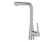 Grohe Zedra - Dřezová baterie s výsuvnou sprškou, supersteel 32553DC2
