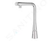 Grohe Zedra SmartControl - Dřezová baterie s výsuvnou koncovkou, SmartControl, supersteel 31593DC2