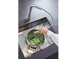 Grohe Zedra SmartControl - Dřezová baterie s výsuvnou koncovkou, SmartControl, supersteel 31593DC2