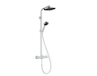 Hansgrohe Activera S - Sprchový set s termostatem, průměr 24 cm, 2 proudy, EcoSmart, chrom 28078000