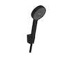 Hansgrohe Activera Select S - Set sprchové hlavice, držáku a hadice, 2 proudy, EcoSmart, matná černá 28054670