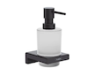 Hansgrohe AddStoris - Dávkovač mýdla s držákem, matné sklo/černá mat 41745670