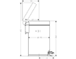 Hansgrohe AddStoris - Odpadkový koš 3 l, Soft Close, chrom 41775000