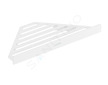 Hansgrohe AddStoris - Polička rohová, matná bílá 41741700