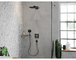 Hansgrohe AddStoris - Polička rohová, matná černá 41741670