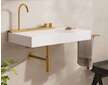 Hansgrohe Avalegra - Umyvadlo 78x48 cm, s termostatickou baterií a sprškou, 2 proudy, bez přepadu, kartáčovaný bronz 22473140