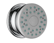 Hansgrohe Bodyvette - Boční sprcha, průměr 60 mm, 1 proud, chrom 28466000