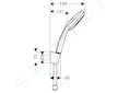 Hansgrohe Croma 100 - Set sprchové hlavice, 3 proudy, držáku a hadice 1,25 m, chrom 27593000