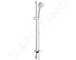 Hansgrohe Croma 100 - Set sprchové hlavice, 4 proudy, tyče 0,90 m a hadice, EcoSmart, chrom 27653000
