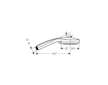 Hansgrohe Croma 100 - Sprchová hlavice Multi, 3 proudy, satinox 28536810