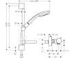 Hansgrohe Croma 100 - Sprchový set Vario s termostatem, 3 proudy, chrom 27034000