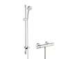 Hansgrohe Croma 100 - Sprchový set Vario s termostatem, EcoSmart 9 l/min, chrom 27033000