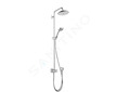 Hansgrohe Croma 220 - Sprchový set Reno, 22 cm, sprchové rameno 40 cm, 1 proud, chrom 27224000