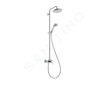 Hansgrohe Croma 220 - Sprchový set Showerpipe 220 s baterií, 1 proud, chrom 27222000