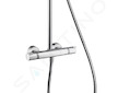 Hansgrohe Croma 220 - Sprchový set Showerpipe s termostatem, 22 cm, 4 proudy, chrom 27185000